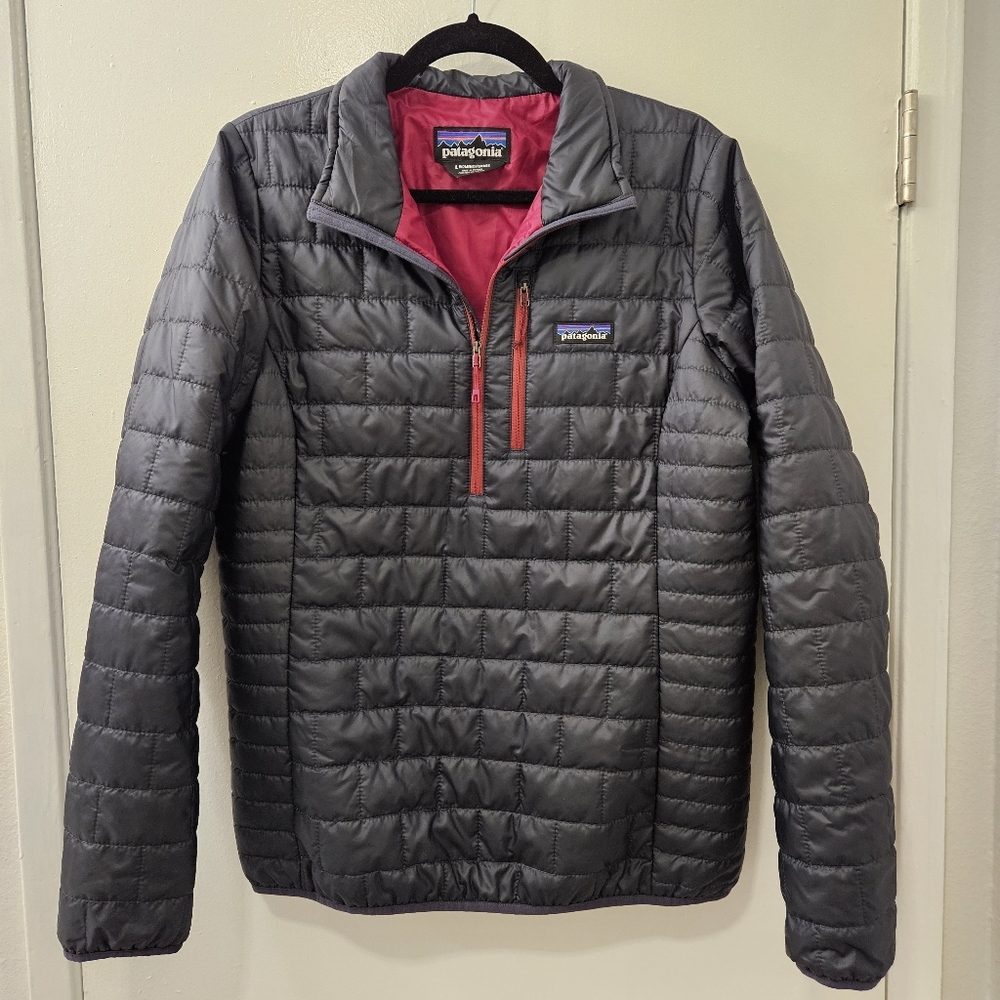 Women’s Patagonia Nano Puff Pullover, windproof, and water resistant